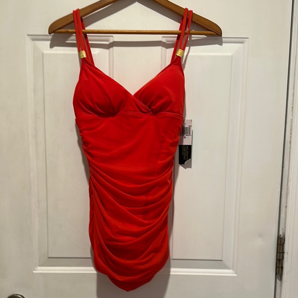 Lauren Ralph Lauren One Piece Slimming Swimsuit